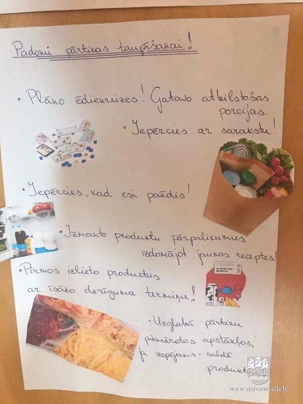 Ogresgala bērnudārzā prot racionāli un taupīgi izmantot resursus