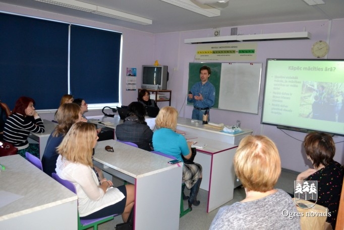 Projekta "Outdoor Learning 4 All" pieredzes apmaiņas seminārs Ogresgala pamatskolā