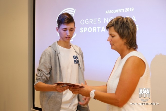 Ogres novada Sporta centra audzēkņu izlaidums 28.08.2019.