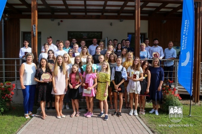 Ogres novada Sporta centra audzēkņu izlaidums 28.08.2019.
