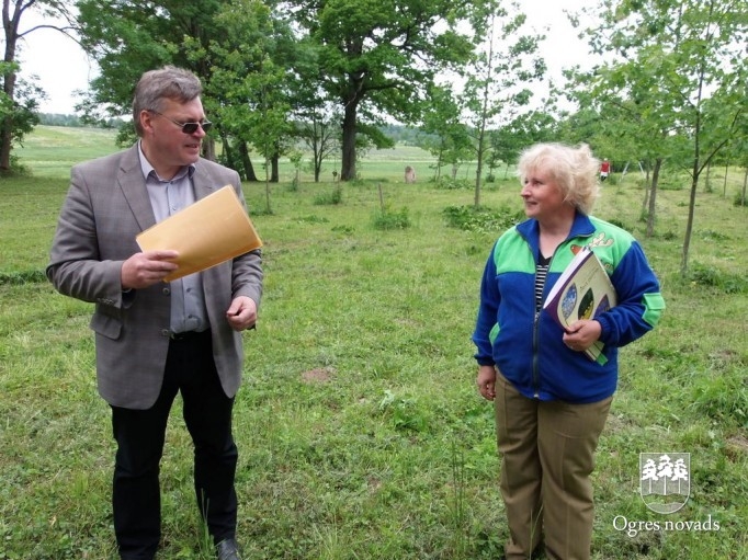 Latvijas pagastu ozolu birzs aug Madlienā