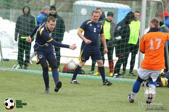 „FK Ogre” futbolisti Lietuvā