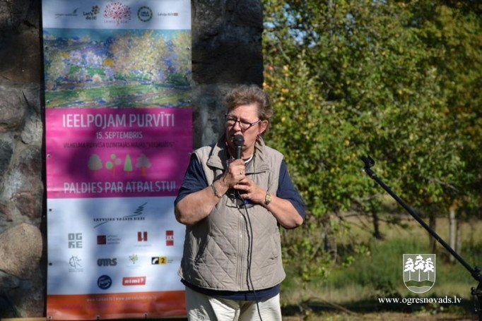 Taurupē gleznotāja Purvīša dzimtas mājās Pasaules talka