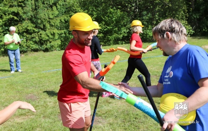 Kaimiņu pašvaldību darbinieki tiekas ikgadējās sporta spēlēs
