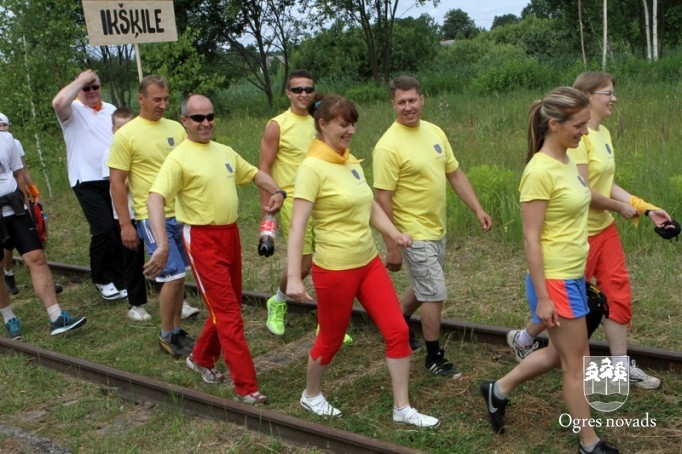 Pašvaldību darbinieku sporta spēles Ķeipenē