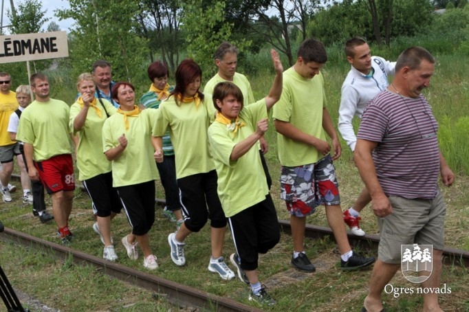 Pašvaldību darbinieku sporta spēles Ķeipenē