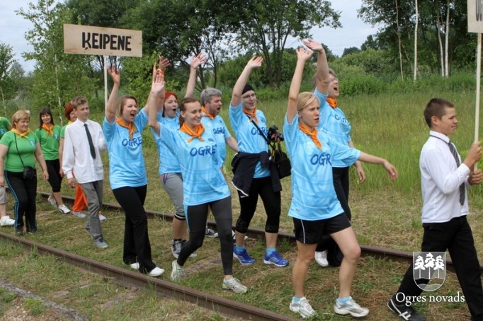 Pašvaldību darbinieku sporta spēles Ķeipenē