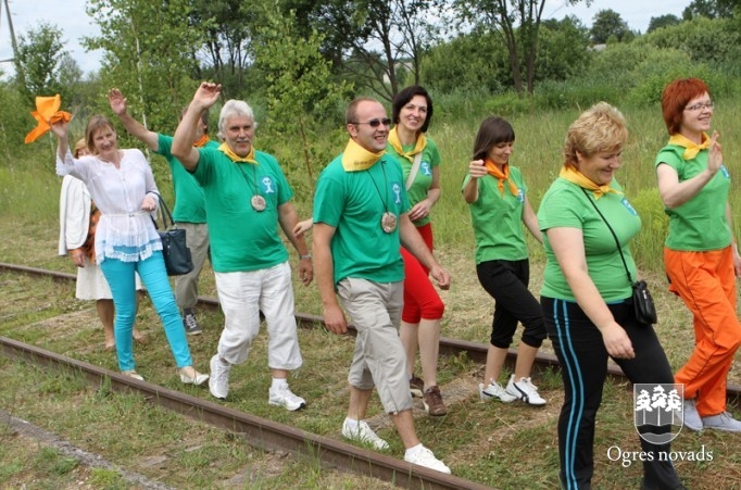 Pašvaldību darbinieku sporta spēles Ķeipenē