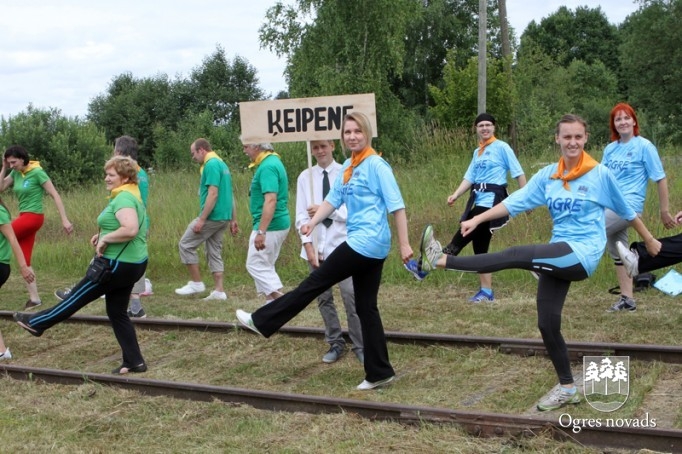Pašvaldību darbinieku sporta spēles Ķeipenē