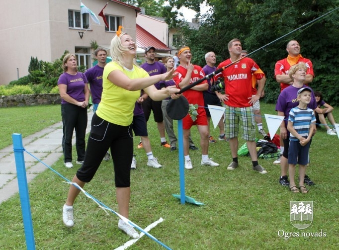 Pašvaldību darbinieku sporta spēles Ķeipenē