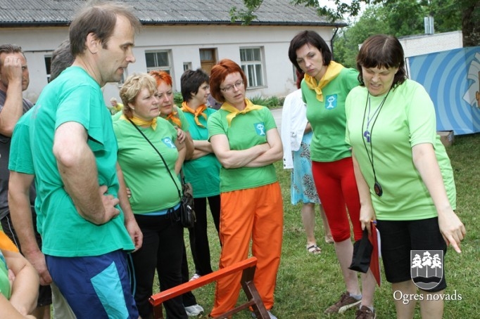 Pašvaldību darbinieku sporta spēles Ķeipenē