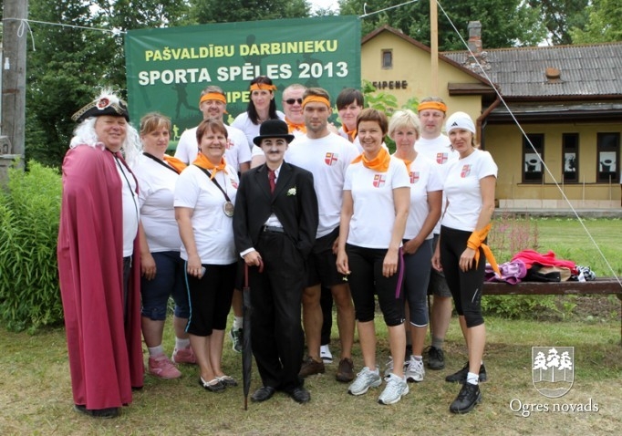 Pašvaldību darbinieku sporta spēles Ķeipenē