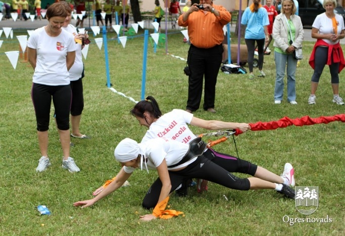 Pašvaldību darbinieku sporta spēles Ķeipenē