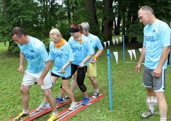 Pašvaldību darbinieku sporta spēles Ķeipenē