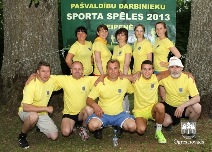 Pašvaldību darbinieku sporta spēles Ķeipenē