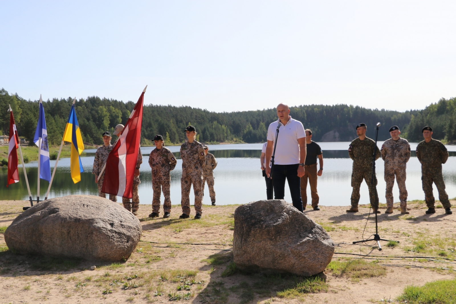 Ogres novada pašvaldības domes priekšsēdētāja Ginta Sīviņa uzruna