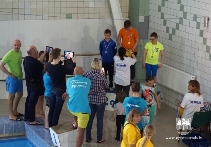 PK "Ogre" peldētājiem 48 medaļas un trīs kausi Ogres čempionātā