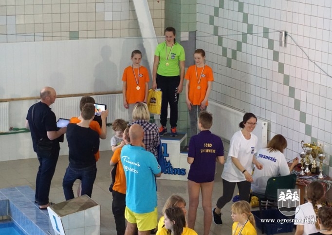 PK "Ogre" peldētājiem 48 medaļas un trīs kausi Ogres čempionātā