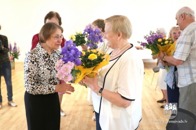 Ogres pensionāru biedrība sveic jubilārus (11.06.2020.)