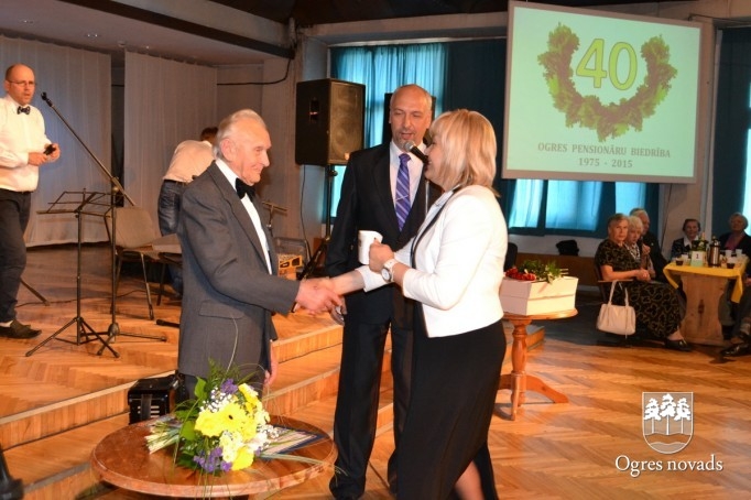 Ogres pensionāru biedrībai – 40