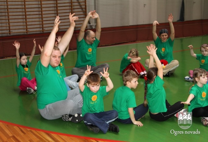 Ogres novada pirmsskolas izglītības iestāžu audzēkņu sporta svētki