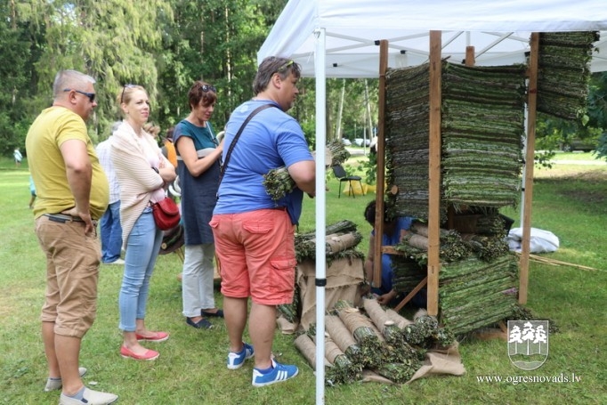 Pilsētas svētkos iepazīstas ar pirts zinībām