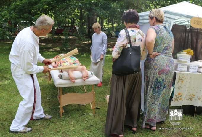 Pilsētas svētkos iepazīstas ar pirts zinībām