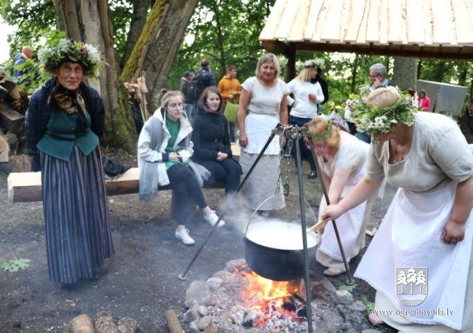 Vasaras saulgrieži Plāteres pilskalnā