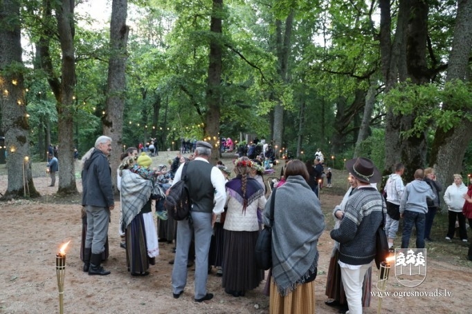 Vasaras saulgrieži Plāteres pilskalnā