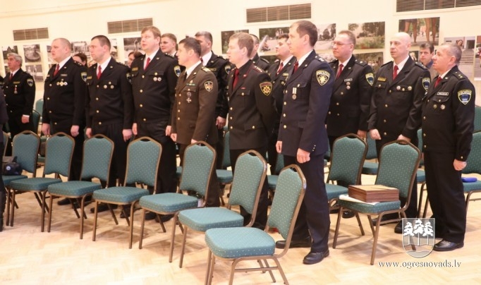 Tiek sveikti pašvaldības policijas darbinieki