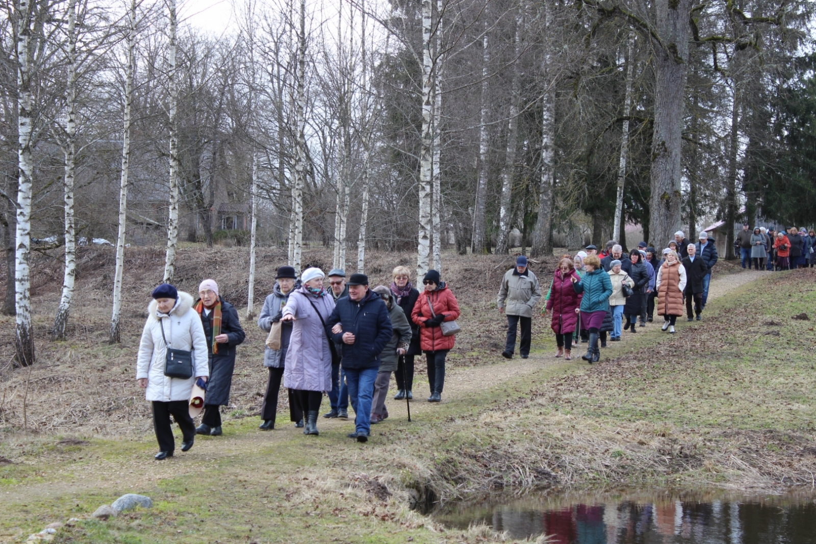 Represēto personu ekskursija Ogres novadā. 24.03.2023. 