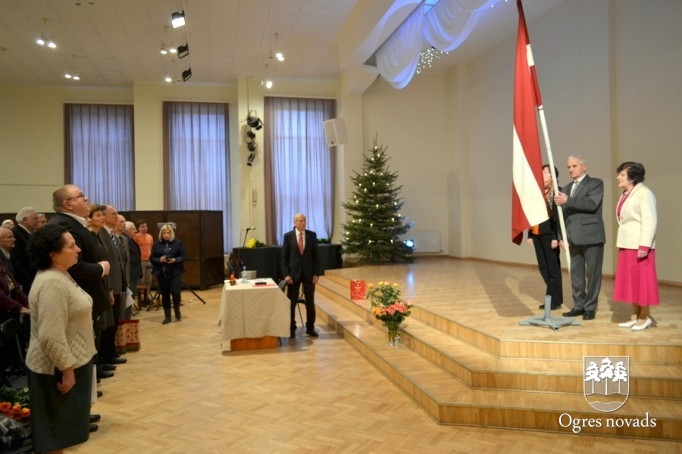 Ogres politiski represēto klubs atzīmē 25 gadu jubileju