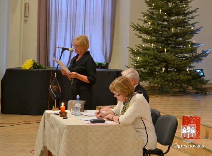 Ogres politiski represēto klubs atzīmē 25 gadu jubileju