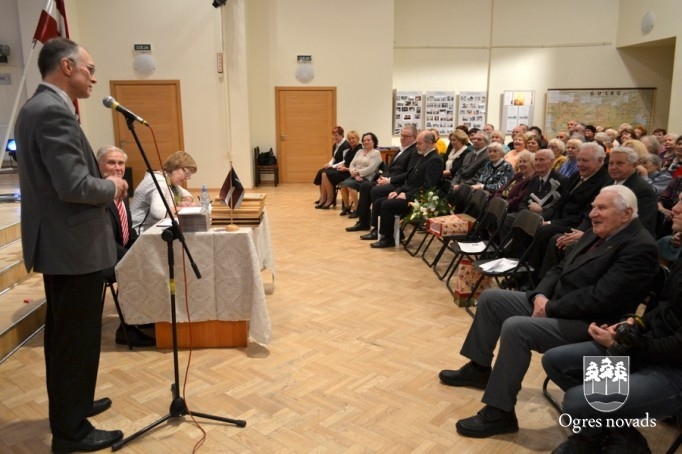 Ogres politiski represēto klubs atzīmē 25 gadu jubileju