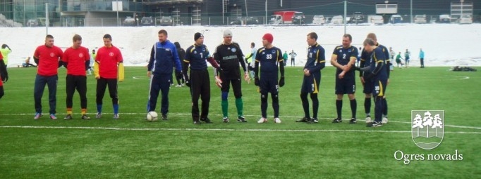 „FK Ogre” futbolisti Lietuvā