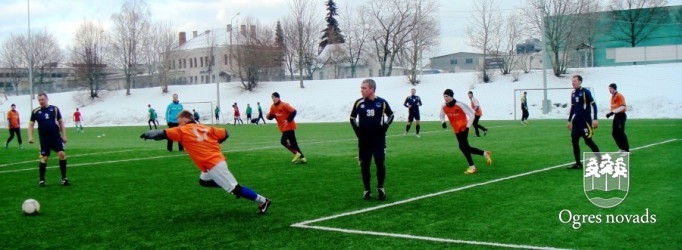 „FK Ogre” futbolisti Lietuvā