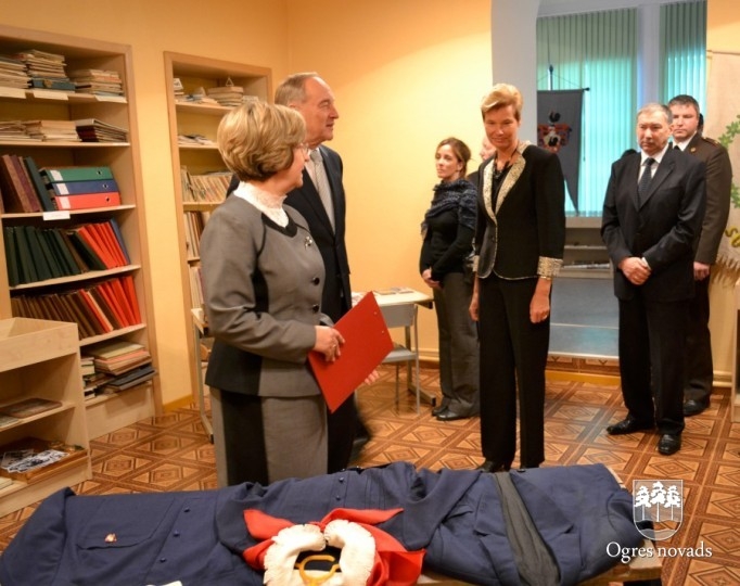 Valsts prezidenta vizīte Suntažu vidusskola