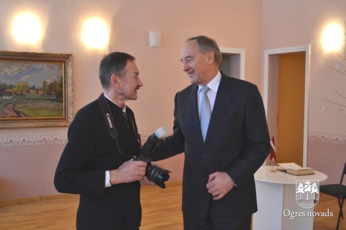 Valsts prezidenta vizīte Suntažu vidusskola