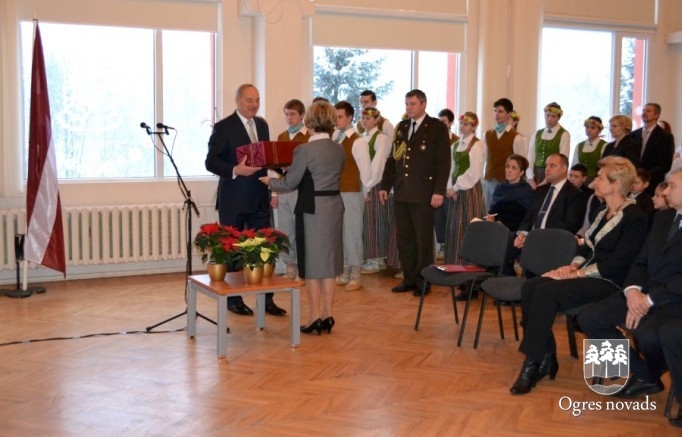 Valsts prezidenta vizīte Suntažu vidusskola