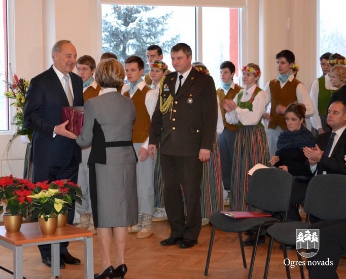 Valsts prezidenta vizīte Suntažu vidusskola
