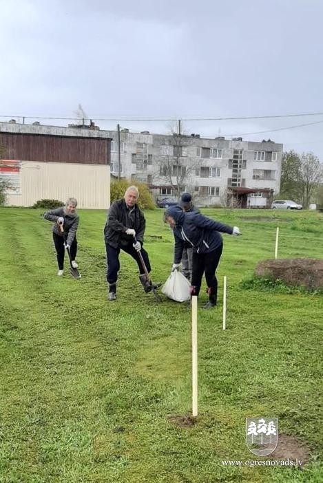 Priedītes iestādītas arī novada pagastos (16.05.2020)