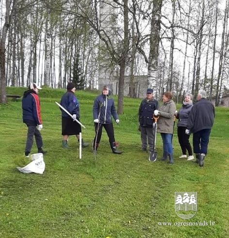 Priedītes iestādītas arī novada pagastos (16.05.2020)