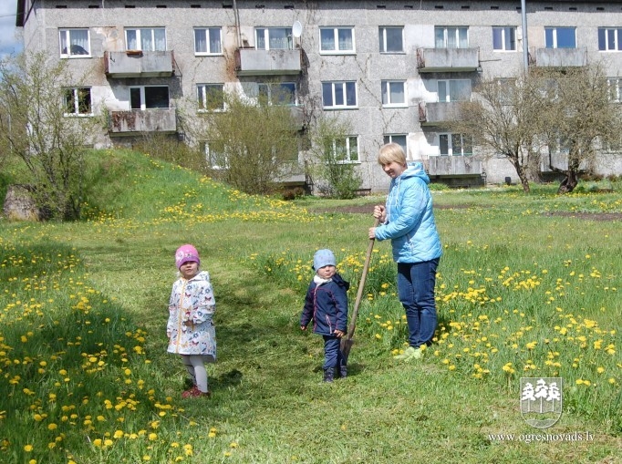 Priedītes iestādītas arī novada pagastos (16.05.2020)