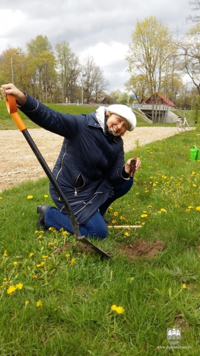 Priedītes iestādītas arī novada pagastos (16.05.2020)