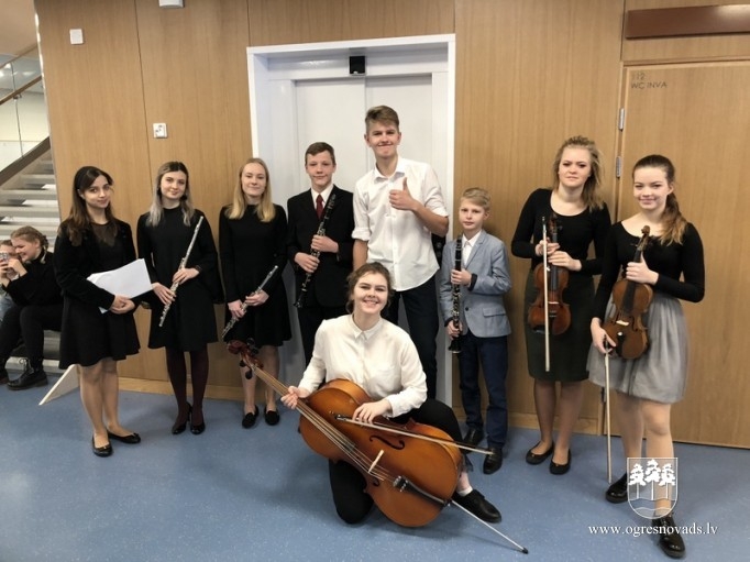Ogres Mūzikas skolas audzēkņi un pedagogi atgriezušies no Somijas