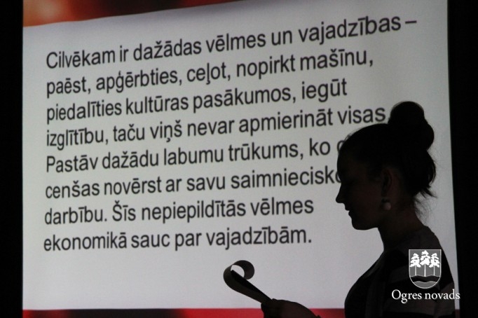 Projektu nedēļas pasākumi Suntažu vidusskolā (foto: Andris Linde)