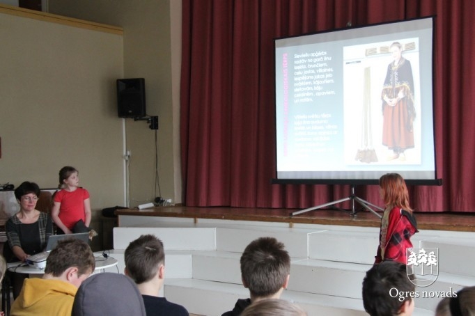 Projektu nedēļas pasākumi Suntažu vidusskolā (foto: Andris Linde)