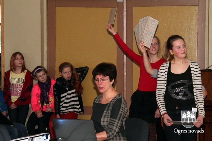 Projektu nedēļas pasākumi Suntažu vidusskolā (foto: Andris Linde)