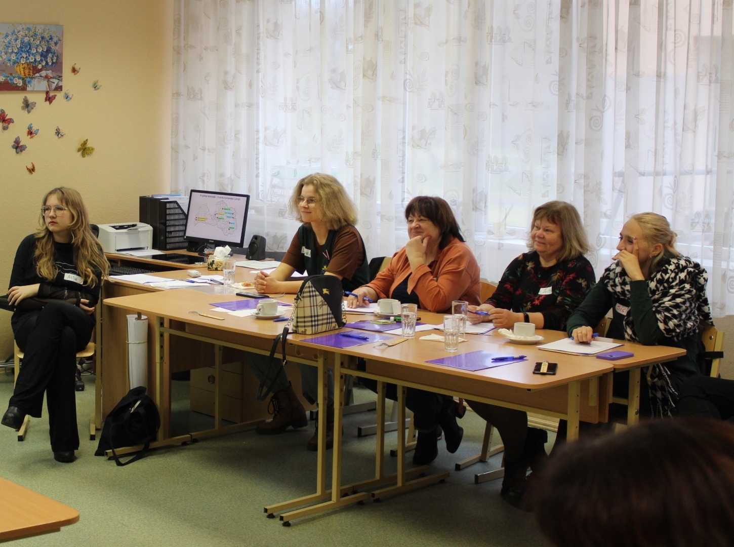 Valmieras 5. vidusskolas Skolēni un skolotāji projekta Satikt tikšanās ietvaros 10.11.2023.
