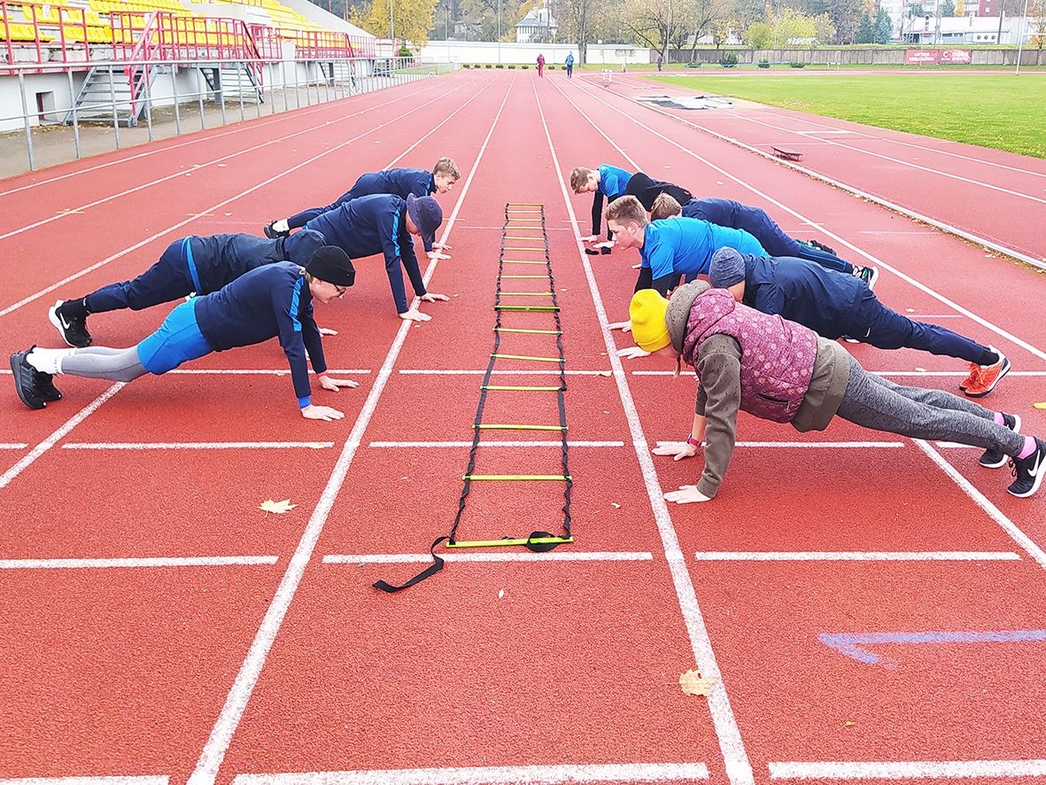 Projekta "Ar sirdi sportā II" nodarbības